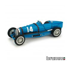 1/43 BRUMM BUGATTI TIPO 59 1934 GP.FRANCIA NUVOLARI