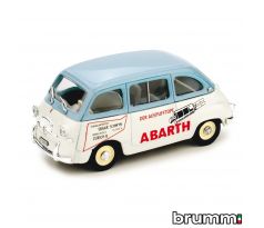 1/43 BRUMM FIAT 600 MULTIPLA 1960 ABARTH ZURIGO CH