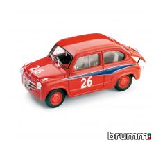 1/43 BRUMM FIAT ABARTH 750 MILLE MIGLIA 1955