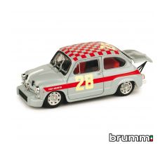 1/43 BRUMM FIAT 600 ABARTH 1000 BERLINA 3°MONZA'66