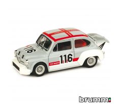 1/43 BRUMM FIAT ABARTH 1000 SVOLTE DI POPOLI 1970