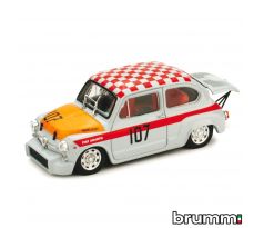 1/43 BRUMM FIAT ABARTH 1000 BERLINA 1967 500 KM NUR