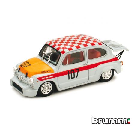 1/43 BRUMM FIAT ABARTH 1000 BERLINA 1967 500 KM NUR