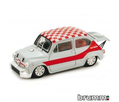 1/43 BRUMM ABARTH 1000 BERLINA 1968 UFFICIALE ROSSA