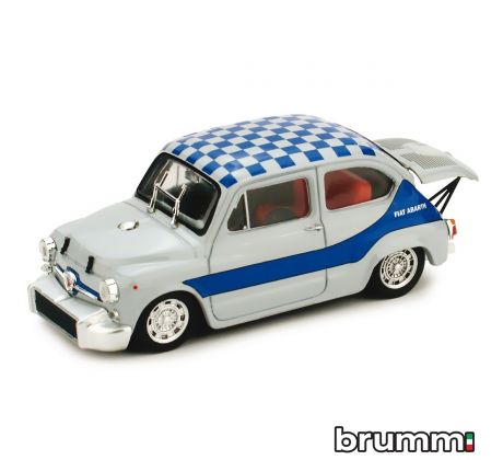 1/43 BRUMM ABARTH 1000 BERLINA 1968 UFFICIALE BLU