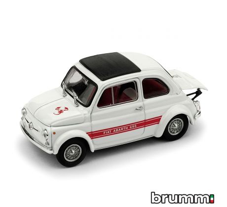 1/43 BRUMM FIAT ABARTH 695SS 1968 ASSETTO CORSA'68