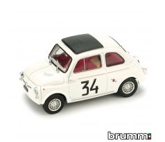 1/43 BRUMM FIAT ABARTH 595 MONZA 1964 1° PATRIA F.