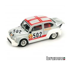 1/43 BRUMM FIAT ABARTH 1000 TC 1974 TRENTO BONDONE