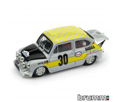 1/43 BRUMM FIAT ABARTH 1000 RALLY DE ROUEN 1969 #30