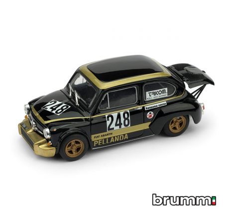 1/43 BRUMM FIAT ABARTH 1000 TRENTO BONDONE'76 #248