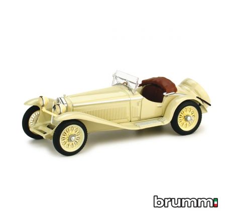 1/43 BRUMM ALFA ROMEO 1750GS 1931 ZAGATO AVORIO