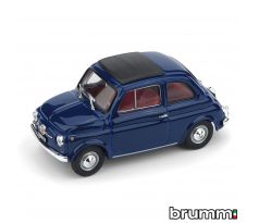 1/43 BRUMM FIAT 500F 1971-72 CHIUSA BLU ORIENTE