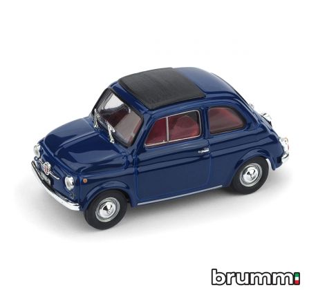 1/43 BRUMM FIAT 500F 1971-72 CHIUSA BLU ORIENTE