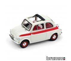 1/43 BRUMM FIAT 500 TETTO APRIBILE SPORT 1959 AP.