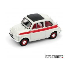 1/43 BRUMM FIAT 500 TETTO APRIBILE SPORT 1959 CH.