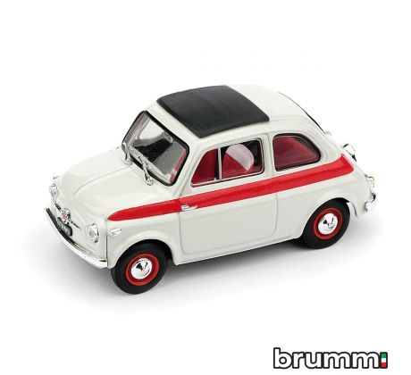 1/43 BRUMM FIAT 500 TETTO APRIBILE SPORT 1959 CH.