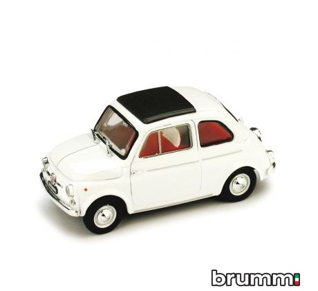 1/43 BRUMM FIAT 500D 1960 CHIUSA BIANCO