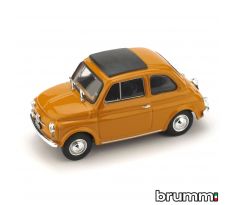 1/43 BRUMM FIAT 500F 1965-72 APERTA GIALLO POSITANO