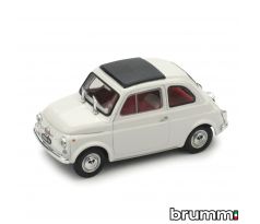 1/43 BRUMM FIAT 500F 1965-1972 CHIUSA BIANCO