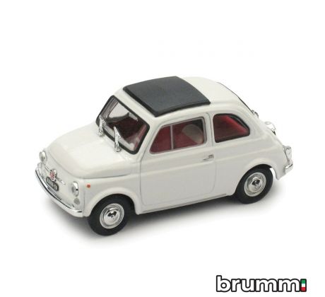 1/43 BRUMM FIAT 500F 1965-1972 CHIUSA BIANCO