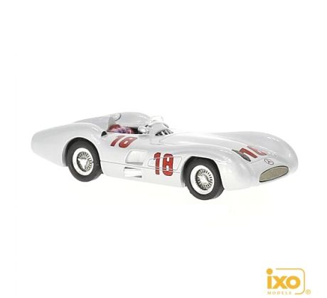 1/43 IXO Mercedes W196 R Stromlinie, No.18, GP Monza, J.M.Fangio, 1955