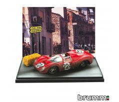 1/43 BRUMM FERRARI 330P4 1967 TARGA FLORIO VACCAREL