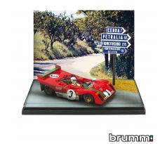 1/43 BRUMM FERRARI 312PB 1972 TARGA FLORIO