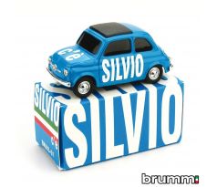 1/43 BRUMM FIAT 500 BRUMS SILVIO 2008