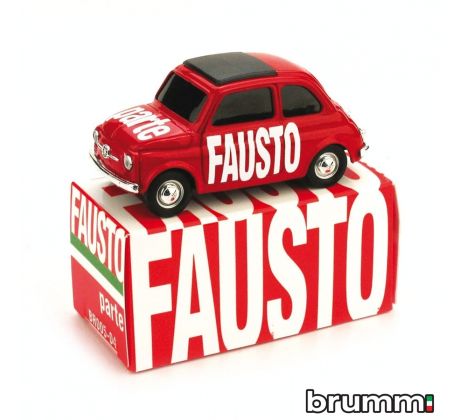 1/43 BRUMM FIAT 500 BRUMS FAUSTO PARTE