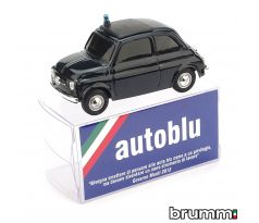 1/43 BRUMM FIAT 500 BRUMS AUTOBLU 2012