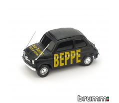 1/43 BRUMM FIAT 500 BRUMS BEPPE ORA BASTA