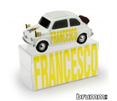 1/43 BRUMM FIAT 500 BRUMS HABEMUS PAPAM FRANCESCO