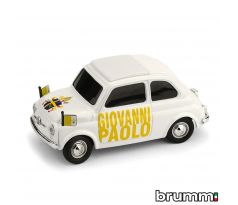 1/43 BRUMM FIAT 500 BRUMS GIOVANNI PAOLO BEATO LUI