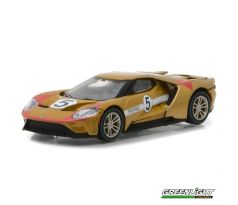 1/64 GREENLIGHT 2017 FORD GT 1966 #5 MKII TRIBUTE FORD GT HERITAGE
