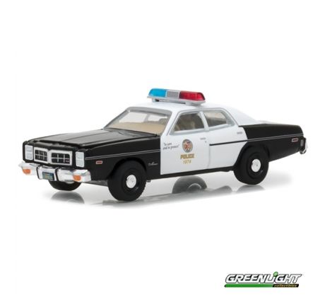 1/64 GREENLIGHT DODGE MONACO METROPOLITAN POLICE CAR 1984