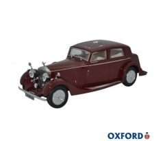 1/43 OXFORD ROLLS ROYCE 25/30 - THRUPP AND MABERLY BURGUNDY