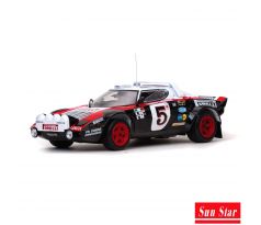 1/18 SUN STAR Lancia Stratos HF Rally No.5 Pirelli