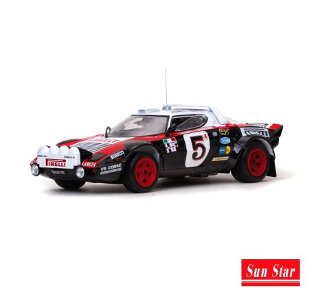 1/18 SUN STAR Lancia Stratos HF Rally No.5 Pirelli