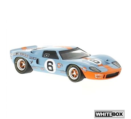 1/43 WHITEBOX Ford GT40 RHD Gulf 24h Le Mans 1969