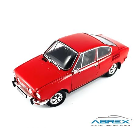 1/18 ABREX Škoda 110R Coupe (1980) Rosehip Red