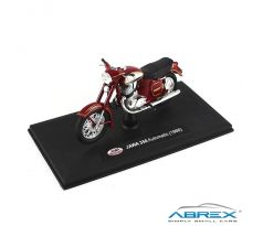 1/18 ABREX Jawa 350 Kývačka Automatic (1966) Dark Red