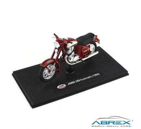 1/18 ABREX Jawa 350 Kývačka Automatic (1966) Dark Red