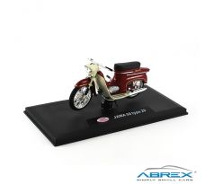 1/18 ABREX Jawa 50 Pionyr type 20 (1967) Dark Red