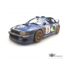 1/18 TOP MARQUES Subaru Impreza S4 WRC Tour de Corse 1998 Dirty version