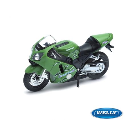 1/18 WELLY KAWASAKI NINJA ZX 12 R