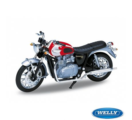 1/18 WELLY TRIUMPH BONNEVILLE '02 T100