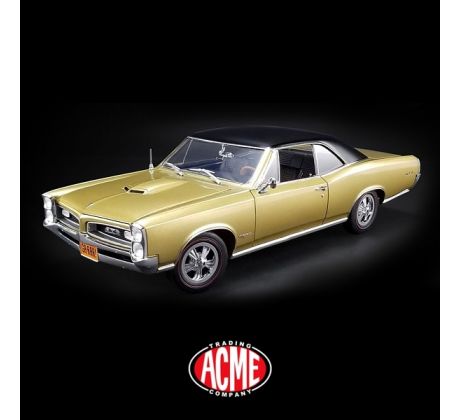 1/18 ACME 1966 Pontiac GTO - Tiger Gold
