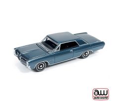 1/64 AUTO WORLD PONTIAC GRAND PRIX AQUA 1964