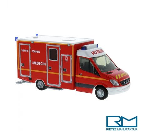 1/87 REITZE Wietmarscher Ambulanzf. -RTW Sapeurs Pompiers (Fire fighter)