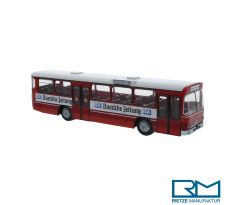 1/87 REITZE Mercedes O 305 Frecker Travel - Buersche Newspaper